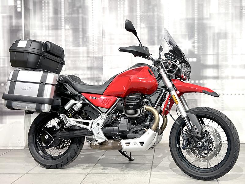 Moto Guzzi V85 TT Rosso Kalahari usata - moto crossover
