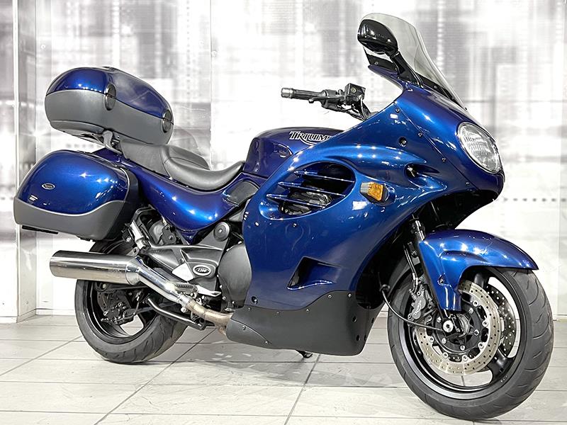 Triumph Trophy 1200 GT Blu usata - moto granturismo