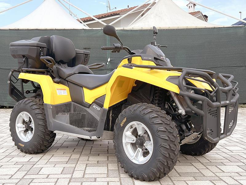Can am Outlander  XT 570 Giallo usato - quad utility