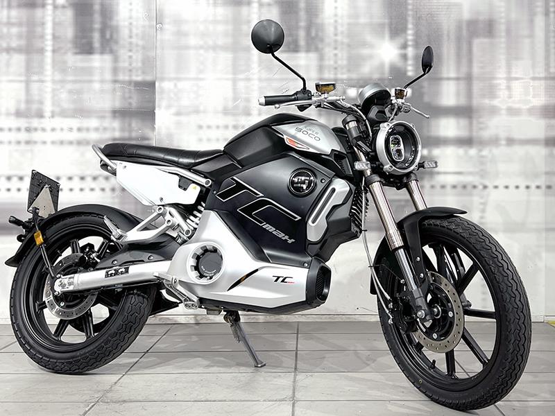 Super Soco TC Max Lega L3 110 Km Black/Silver usata - moto naked