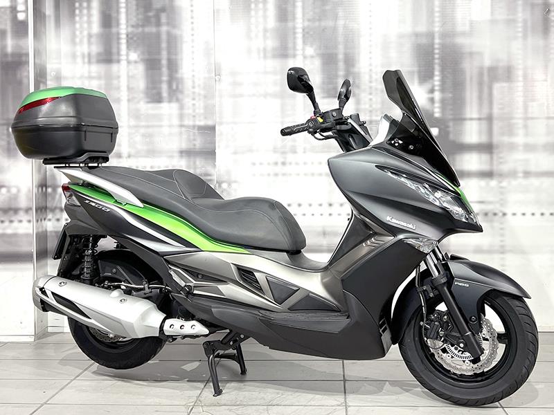 Kawasaki J 300 ABS Verde/Nero opaco usata - moto scooter maxiscooter
