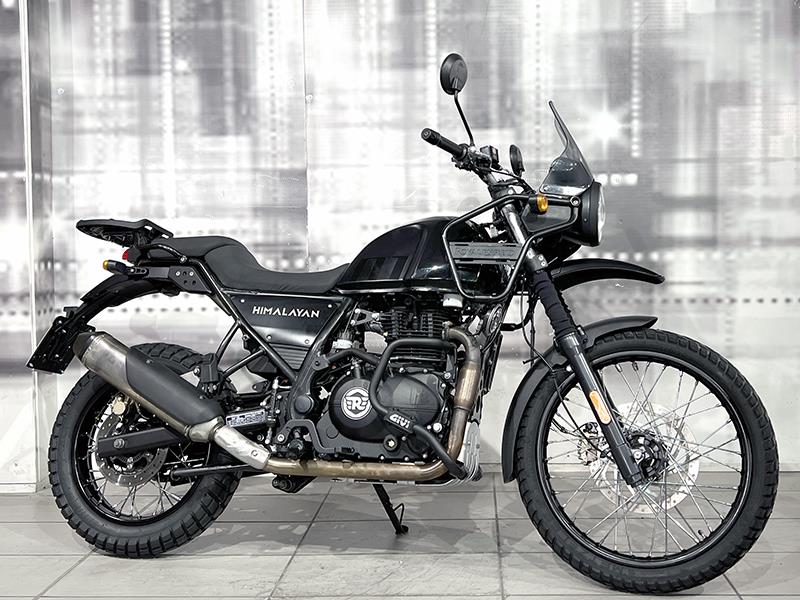 Royal Enfield Himalayan 411 Granite Black usata - moto crossover