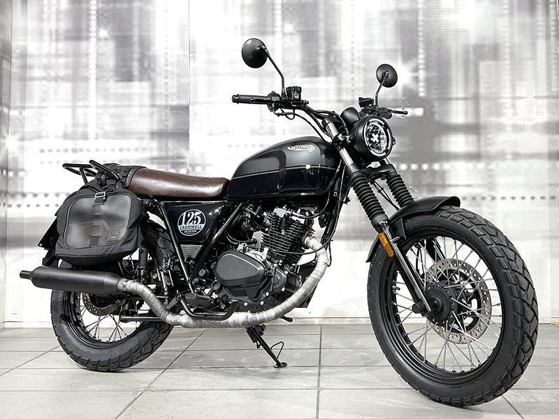 Brixton Cromwell 125 ABS Backstage Black usata - moto scrambler