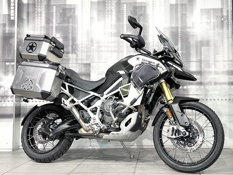 Triumph Tiger Explorer 1200 Rally Verde/Bianco usata - moto crossover