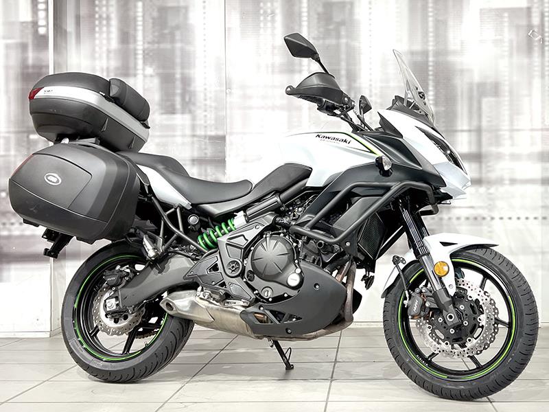 Kawasaki Versys 650 ABS White usata - moto crossover