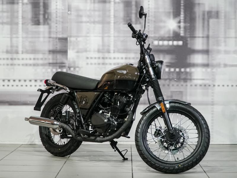 Brixton Cromwell 125 ABS Charly Brown aziendale - moto scrambler