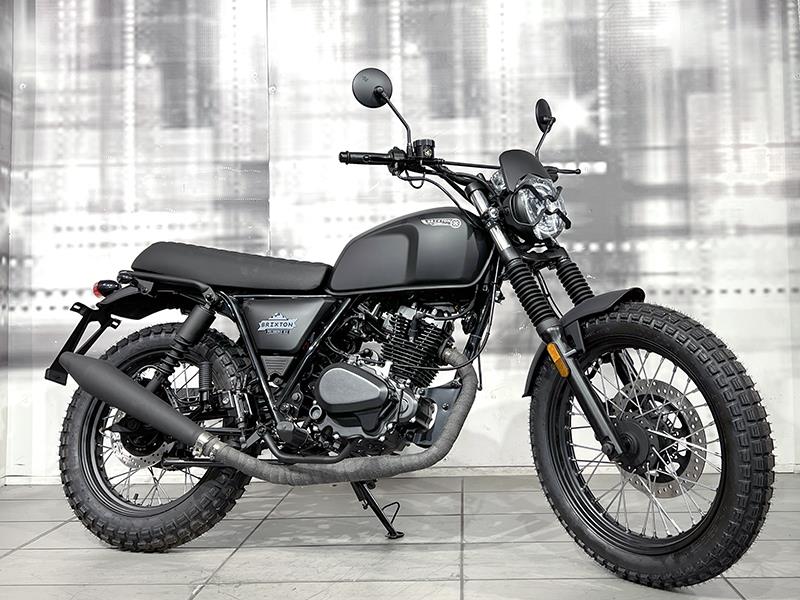 Brixton Felsberg 125 ABS Backstage Black Matt aziendale - moto scrambler