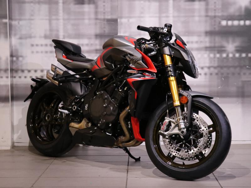 MV Agusta Brutale 1000 RR Nurburgring Silver / Dark Grey / Mamba Red aziendale - moto naked