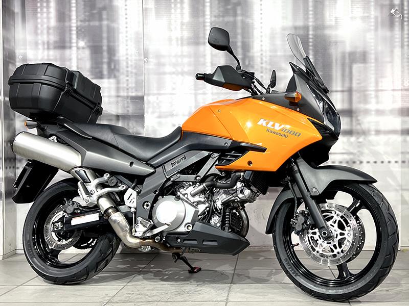 Kawasaki KLV 1000 Orange usata - moto crossover