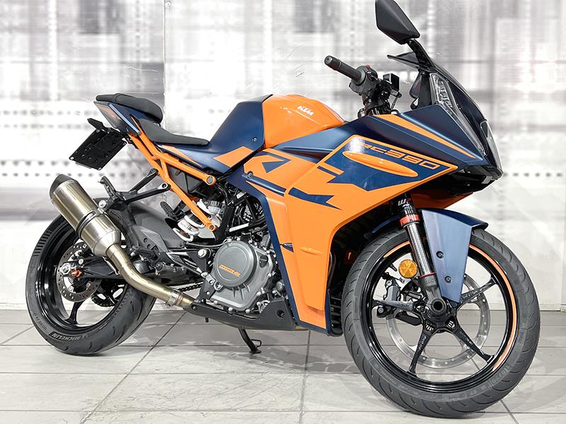 KTM RC 390 Blu usata - moto sportive