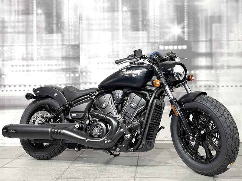 Indian Scout Bobber LTD Tech Black Smoke nuova - moto custom