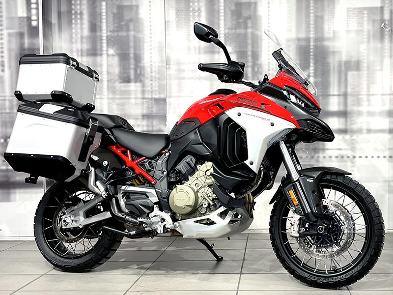 Ducati Multistrada V4 Rally Travel & Radar Red Spoked Wheels usata - moto crossover