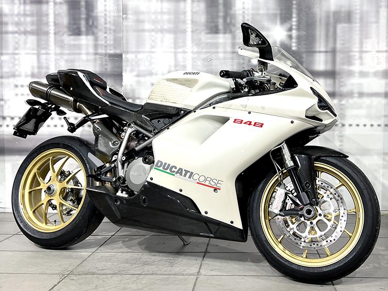 Ducati 848 Bianco usata - moto sportive