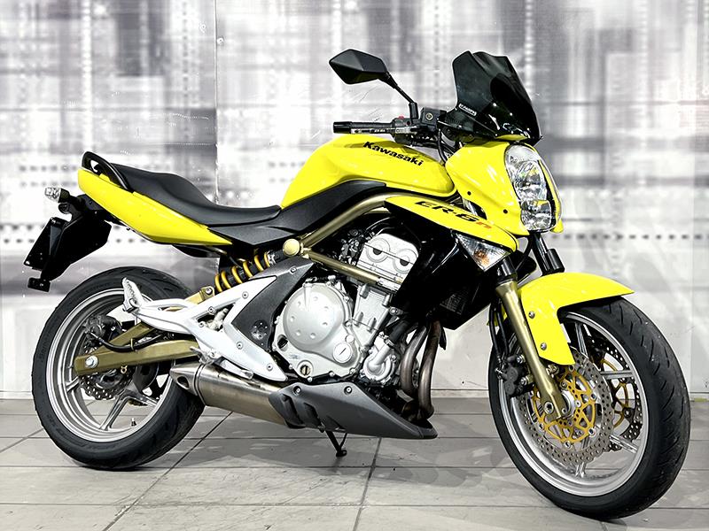 Kawasaki ER-6n Giallo usata - moto naked