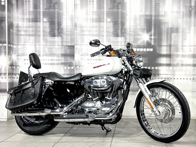 Harley Davidson XL 1200 C Bianco usata - moto custom