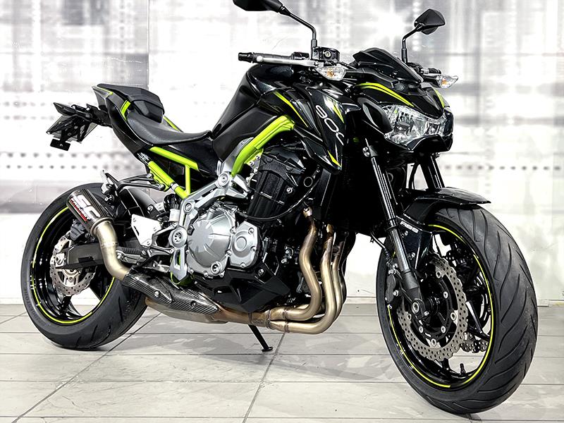 Kawasaki Z 900 Nero/Verde usata - moto naked