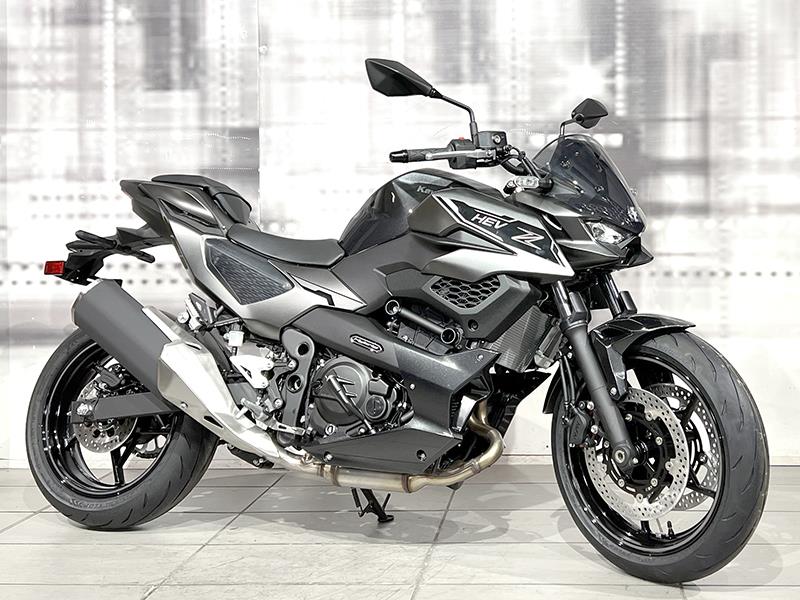 Kawasaki Z7 Hybrid Grey aziendale - moto naked