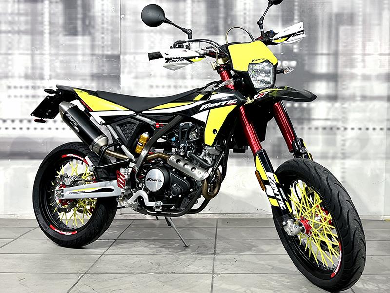 Fantic Motor XMF 125 Motard Competition Nero usata - moto supermotard