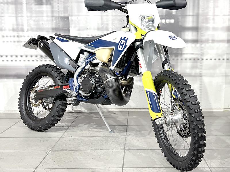 Husqvarna TE 250 I Bianco usata - moto enduro racing