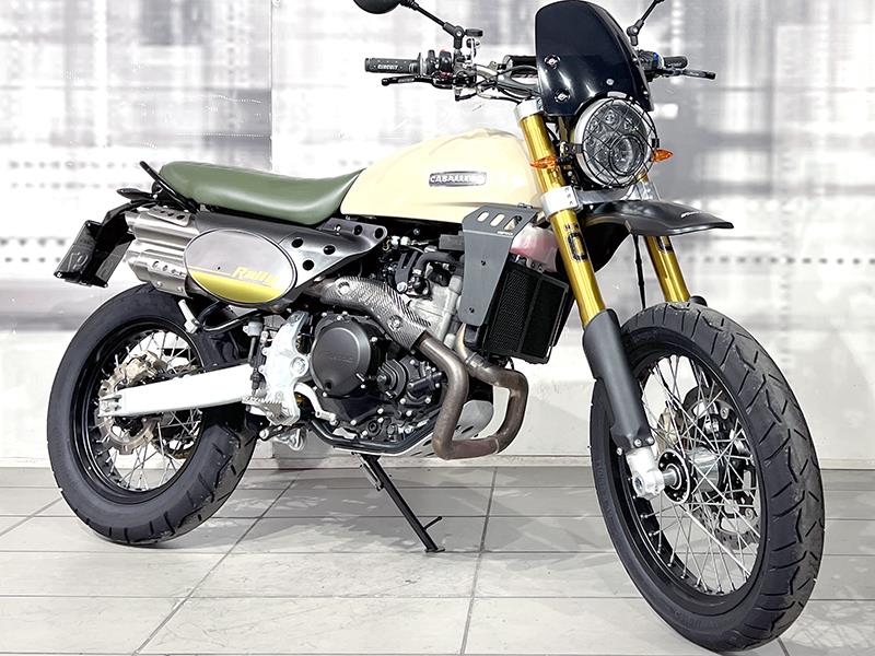 Fantic Motor Caballero Rally 500 Sabbia usata - moto scrambler