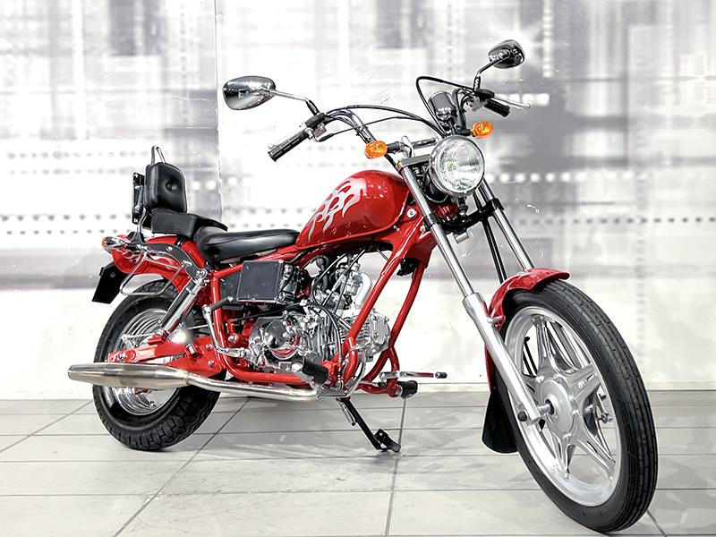 Pagsta Regal Raptor 100 Rosso usata - moto custom