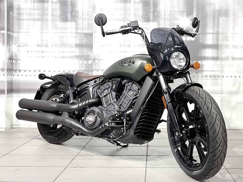 Indian Scout Rogue Sagebrush Smoke usata - moto custom