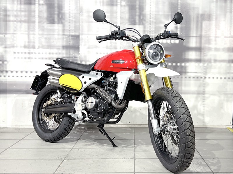 Fantic Motor Caballero Scrambler 125 Rosso usata - moto scrambler