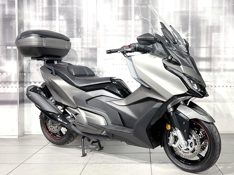 Kymco AK 550 Premium ETS E5 Sabbia Scalve Opaco usata - moto scooter maxiscooter