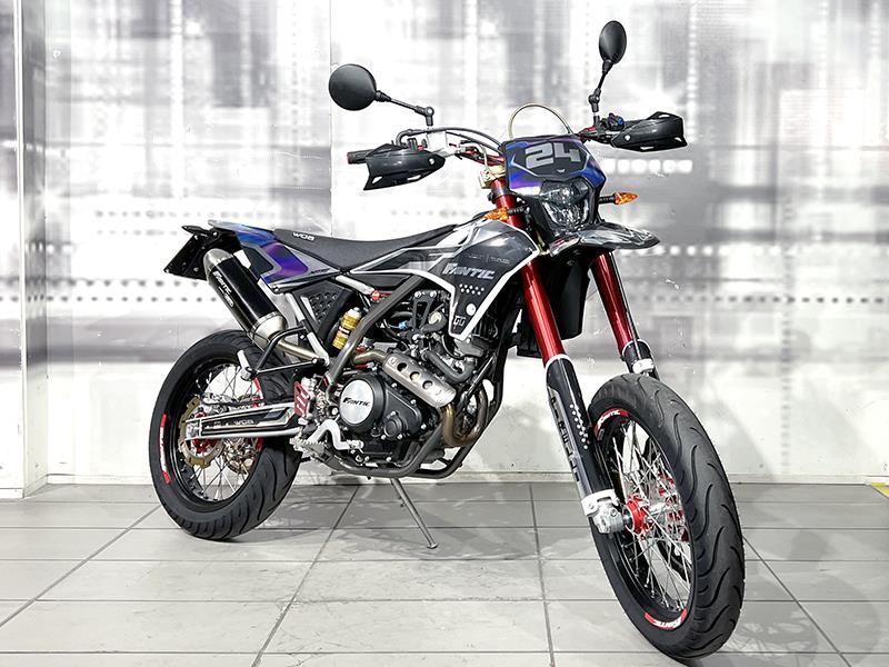 Fantic Motor XMF 125 Motard Competition Bianco usata - moto supermotard