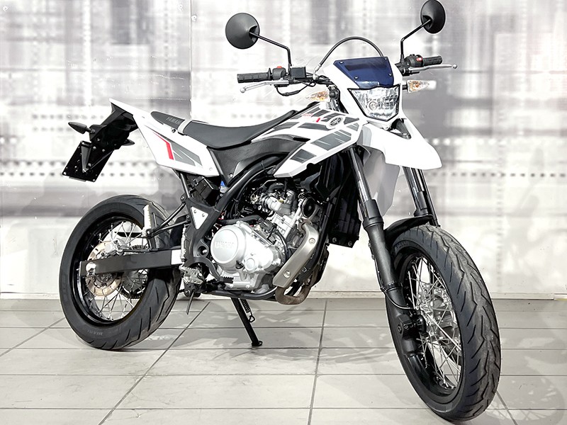 Yamaha WR 125 X Sports White usata - moto supermotard