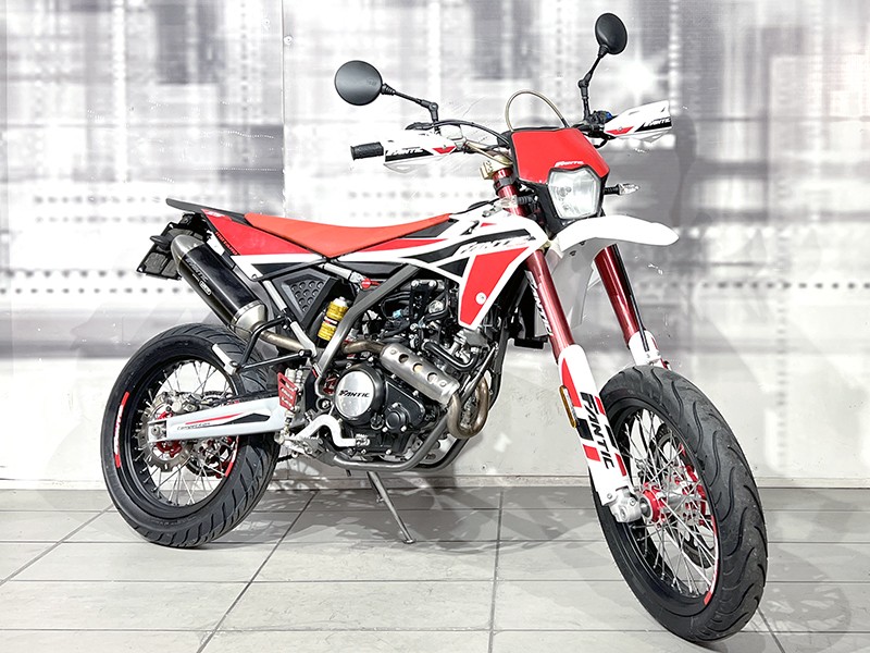 Fantic Motor XMF 125 Motard Competition Bianco usata - moto supermotard