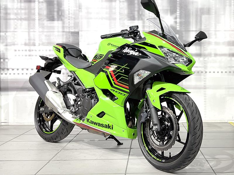 Kawasaki Ninja 400 Lime Green usata - moto sportive