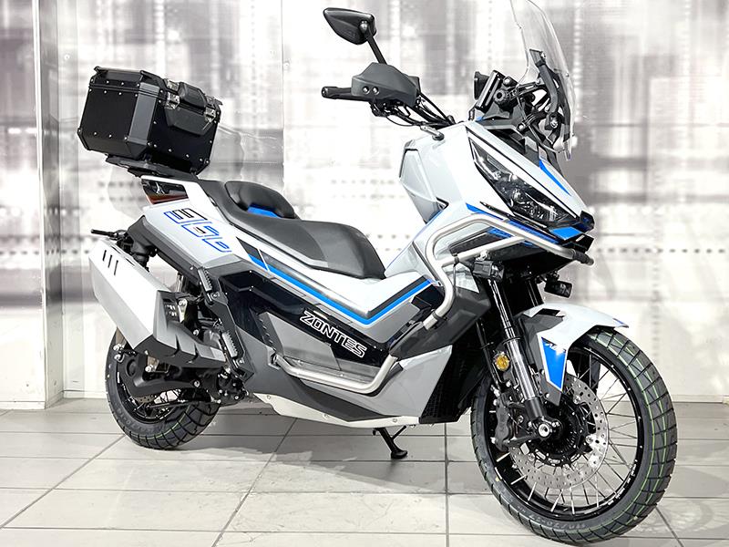 Zontes ZT 368 G Grey/Blue - Touring LM nuova - moto scooter maxiscooter