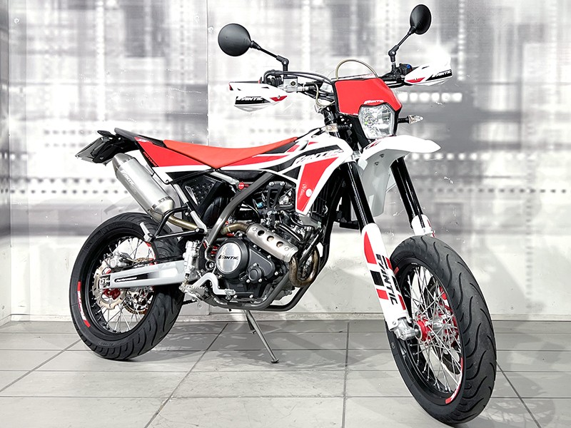 Fantic Motor XMF 125 Motard Performance Bianco usata - moto supermotard
