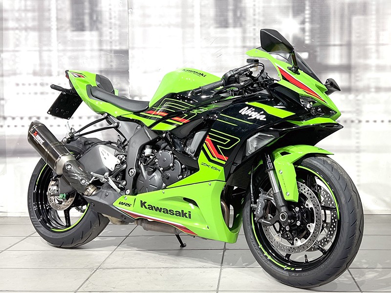 Kawasaki Ninja ZX-6R Performance Lime Green/Ebony usata - moto sportive