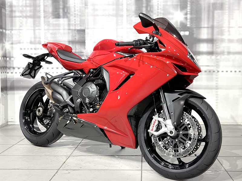 MV Agusta F3 800 Rosso EAS ABS Ago usata - moto sportive