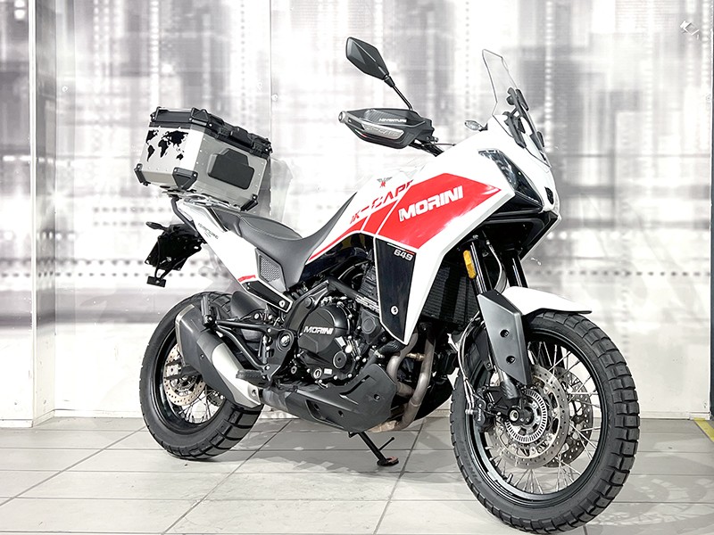 Moto Morini X-Cape 650 Bianco/Rosso usata - moto crossover