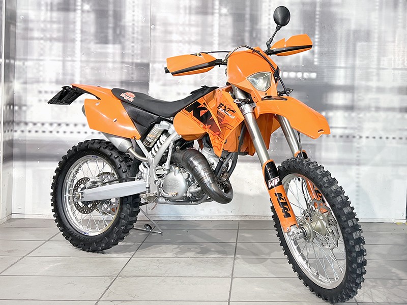 KTM 125 EXC Arancione usata - moto cross