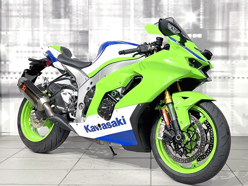 Kawasaki Ninja 1000 ZX-10R 40th Performance Lime Green / Pearl White usata - moto sportive