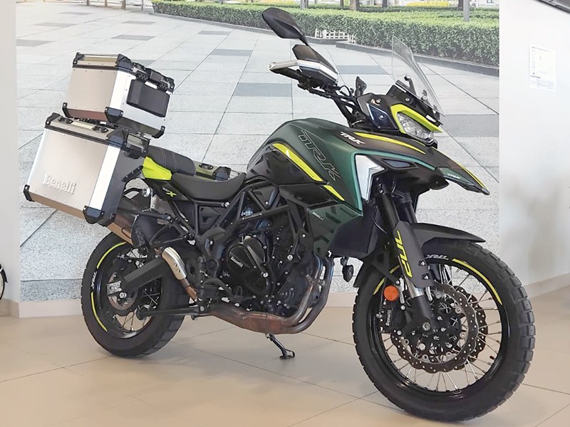 Benelli TRK 702 X Green Forest usata - moto crossover