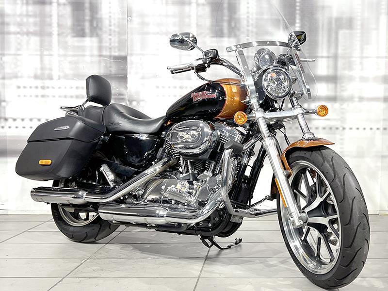 Harley Davidson XL 1200 T Superlow ABS Orange usata - moto custom