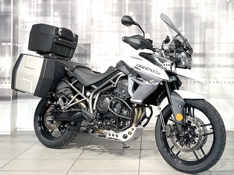 Triumph Tiger 800 XRX Abs Bianco usata - moto crossover