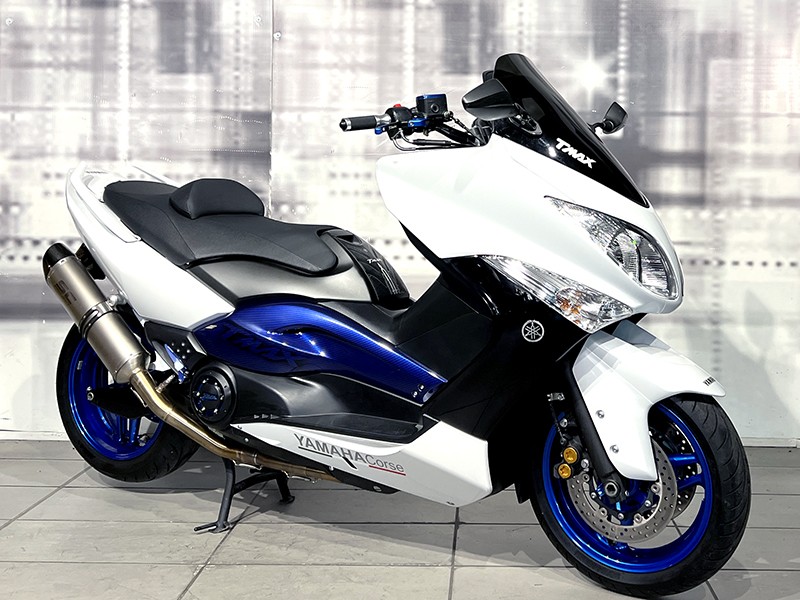 Yamaha TMax 500 Competition White usata - moto scooter maxiscooter