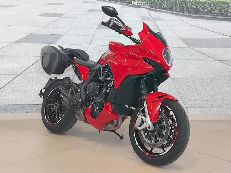 MV Agusta Turismo Veloce 800 Rosso Ago Red usata - moto crossover