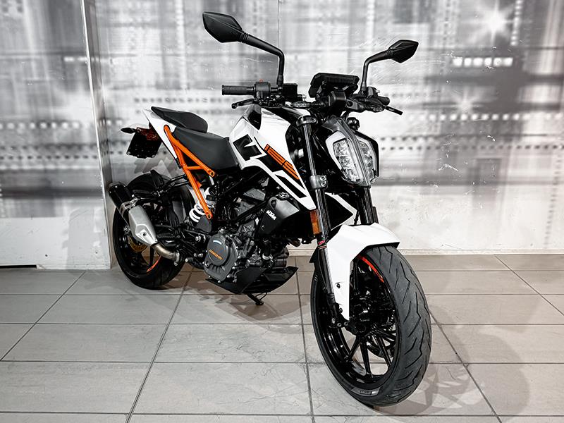 KTM 125 Duke ABS Bianco usata - moto naked