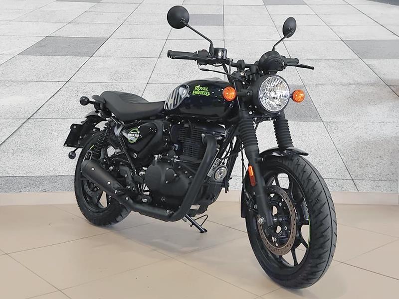 Royal Enfield Hntr 350 Dapper Green usata - moto custom