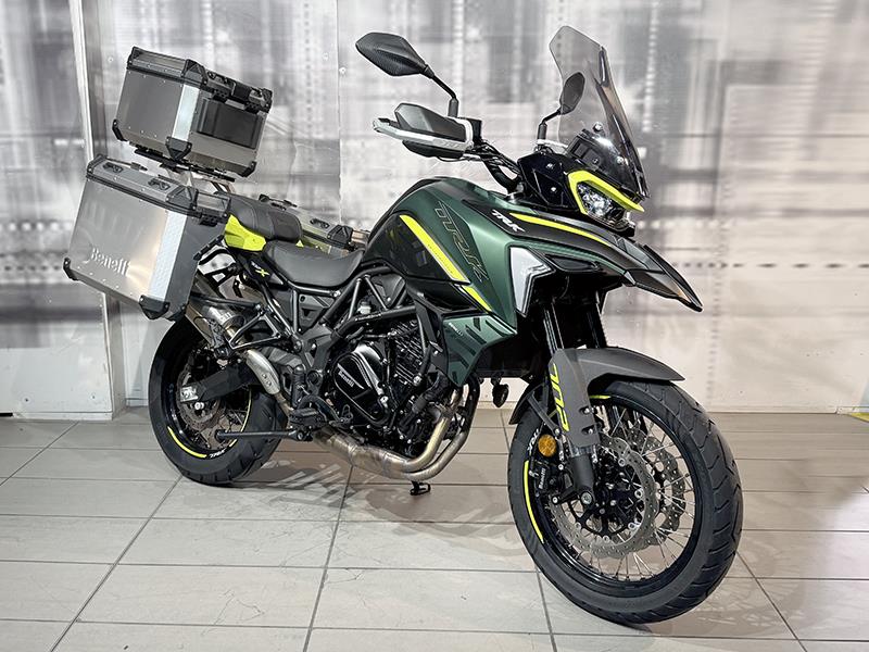 Benelli TRK 702 X Green Forest usata - moto crossover