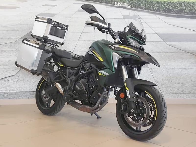 Benelli TRK 702 Forest Green usata - moto crossover