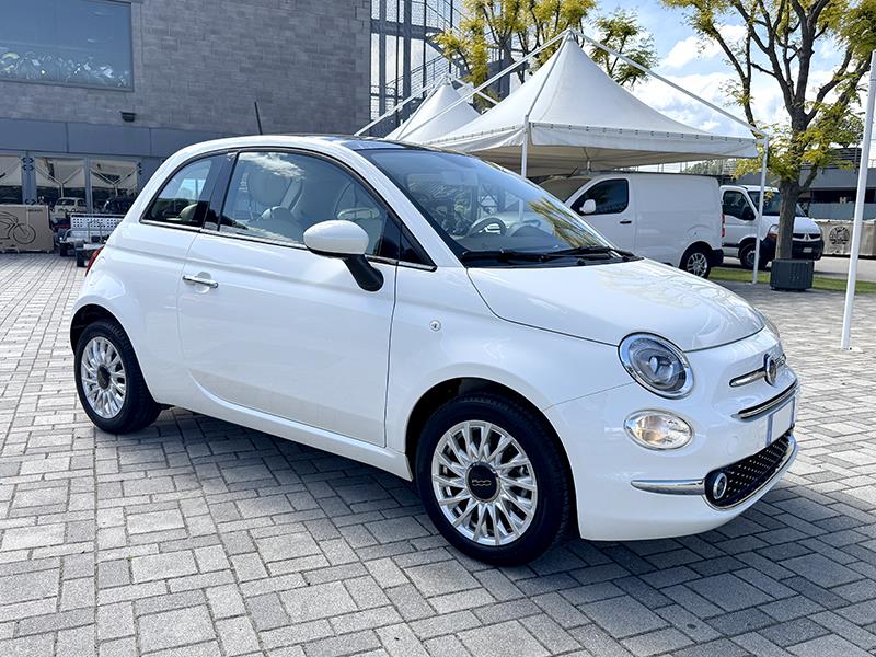 Fiat 500 1.2 Lounge Bianco usata - auto utilitaria