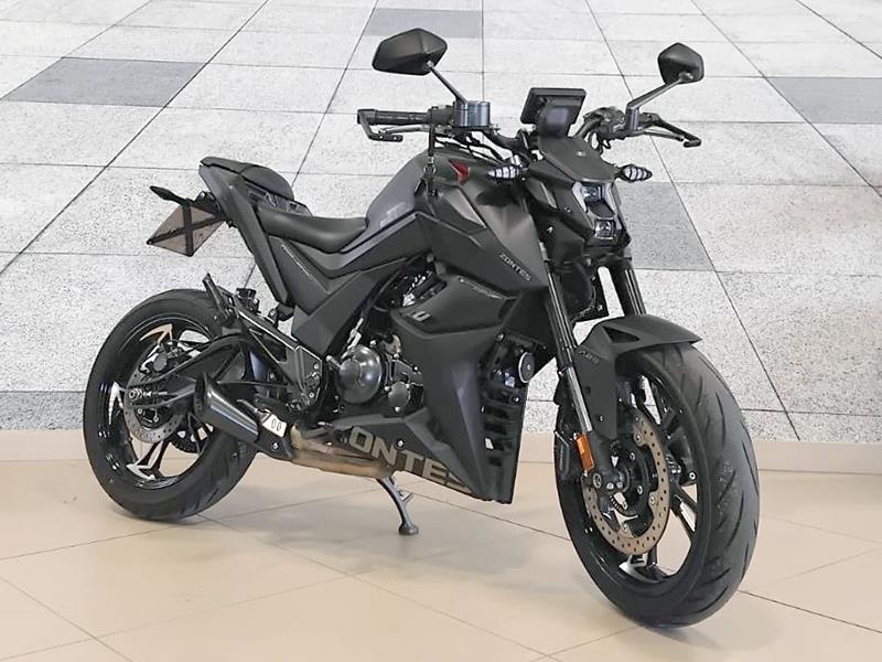 Zontes ZT 125 U Grigio/ Rosso usata - moto naked